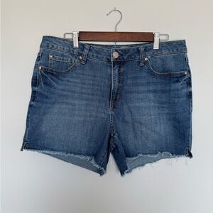 Seven7 Women's Classic Blue Jean Shorts